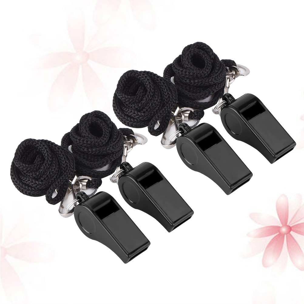 4Pcs Sturdy Metal Whistle Loud - Emergency Whistle Loud 评论和价格