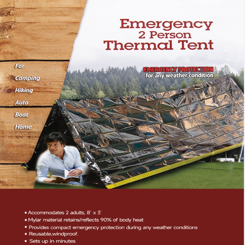 Portable 2‑Person Emergency Su - Emergency Mylar Tent 评论和价格