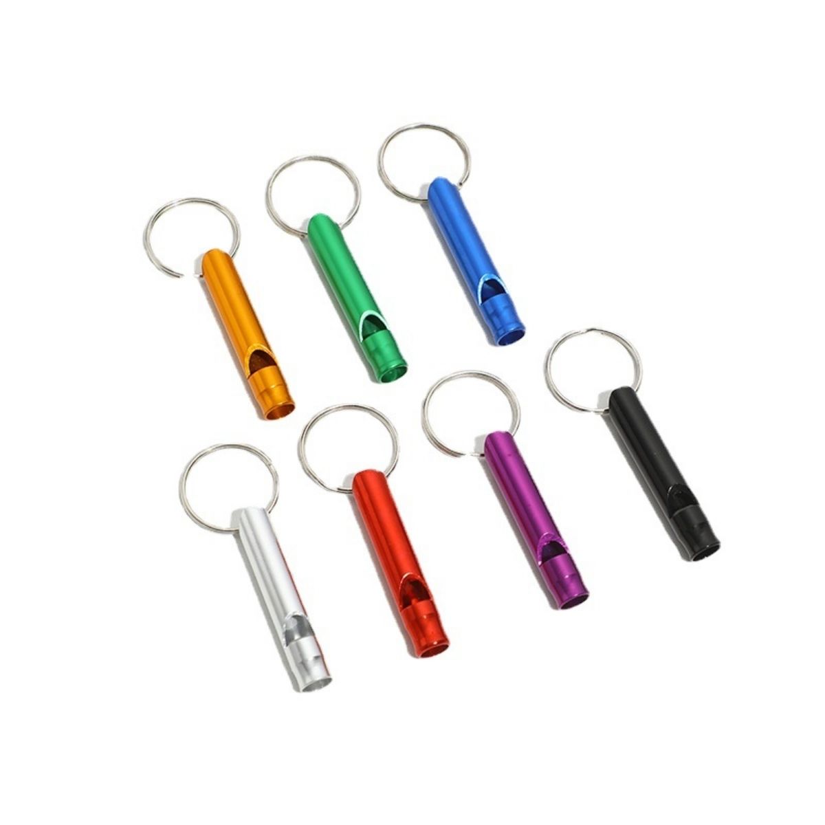 7Pcs Random Colors Emergency W - Emergency Whistle Loud 评论和价格