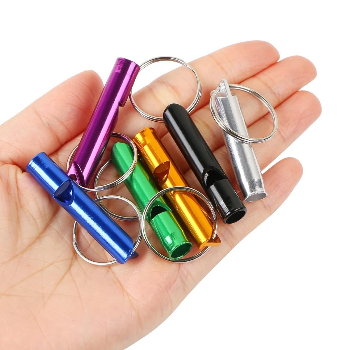7Pcs Random Colors Emergency W - Emergency Whistle Loud 评论和价格