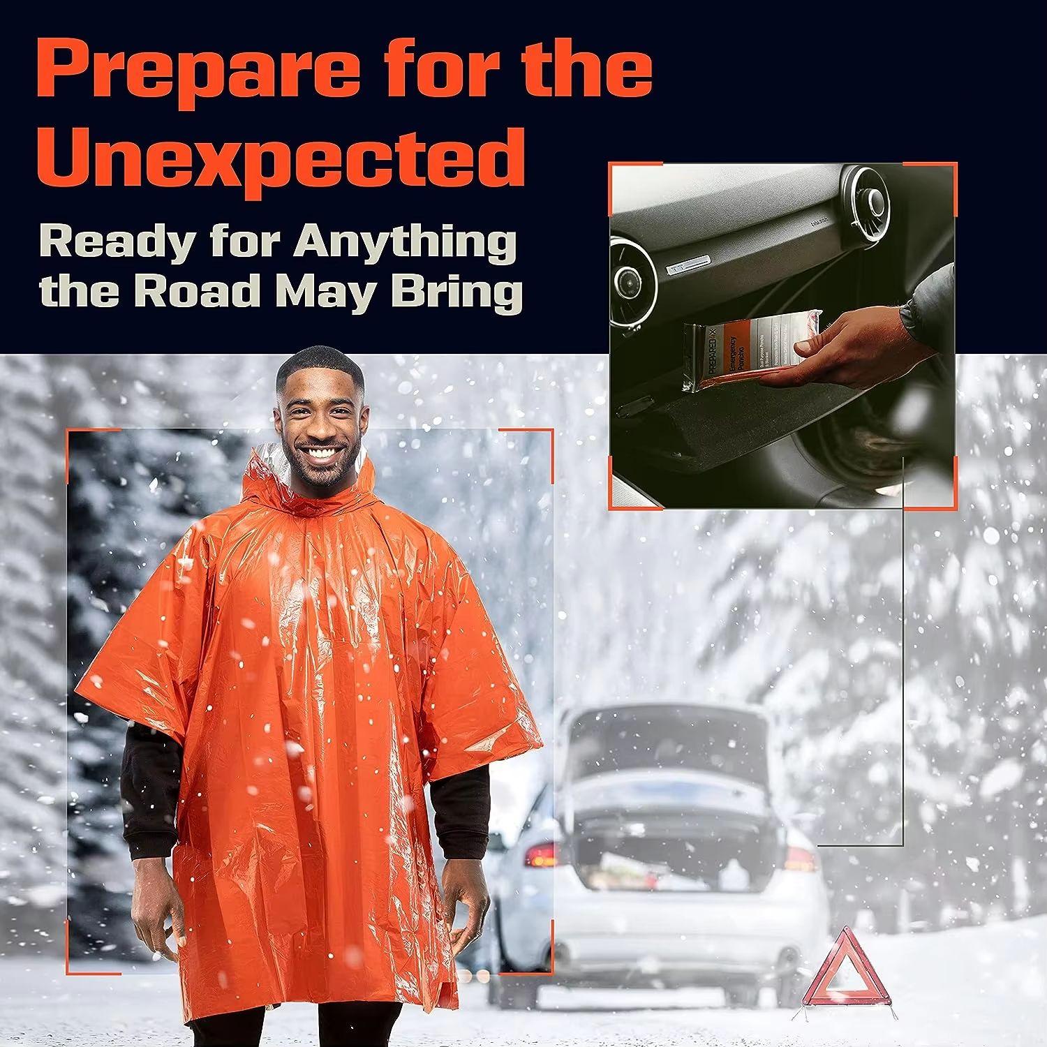 Emergency Rain Poncho Thermal  - Emergency Poncho Rain 评论和价格